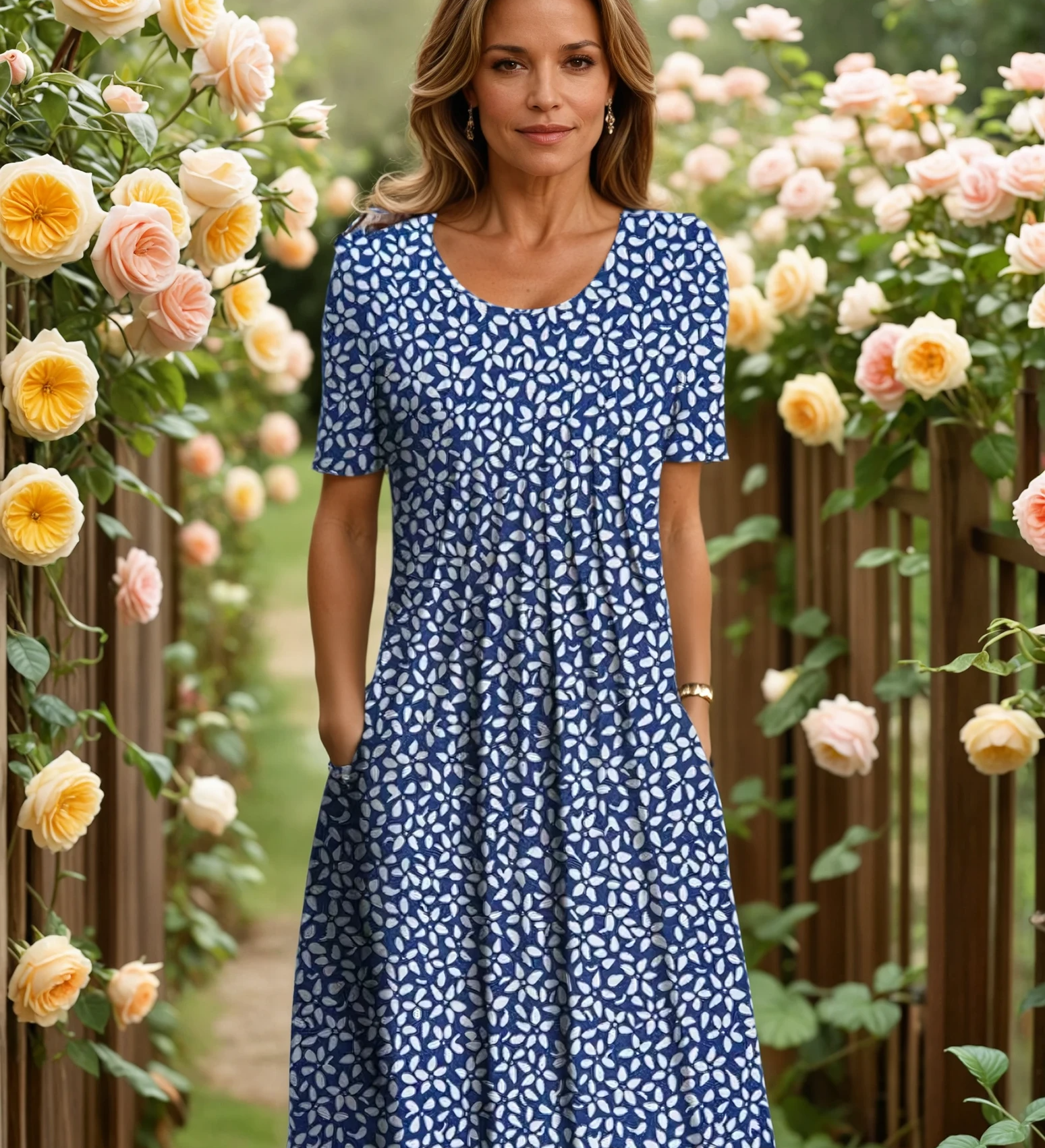 Marianne – Elegantna cvjetna haljina