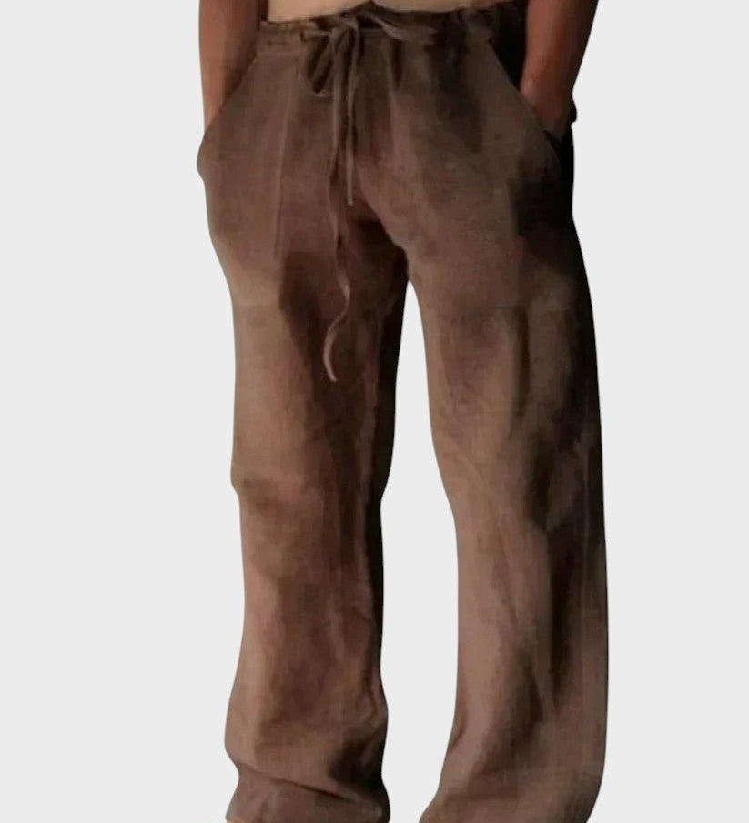 Brian - Opuštene hlače s čičakom