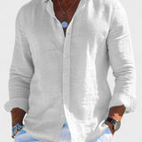 Dennis - Casual košulja od lanene tkanine za muškarce