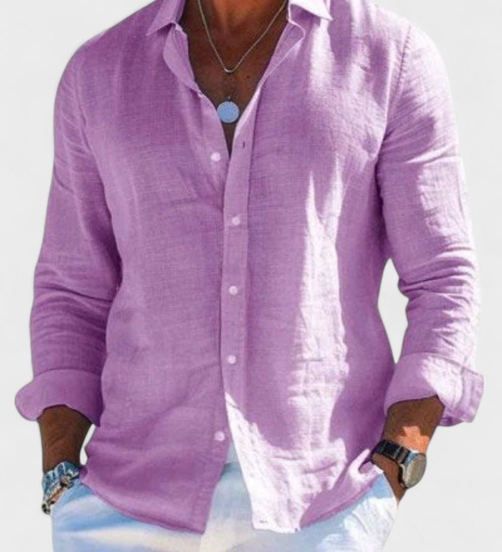 Dennis - Casual košulja od lanene tkanine za muškarce