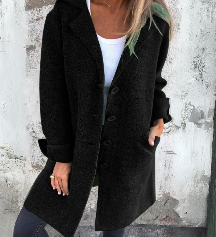 Tessa - Elegantni kaput s gumbima