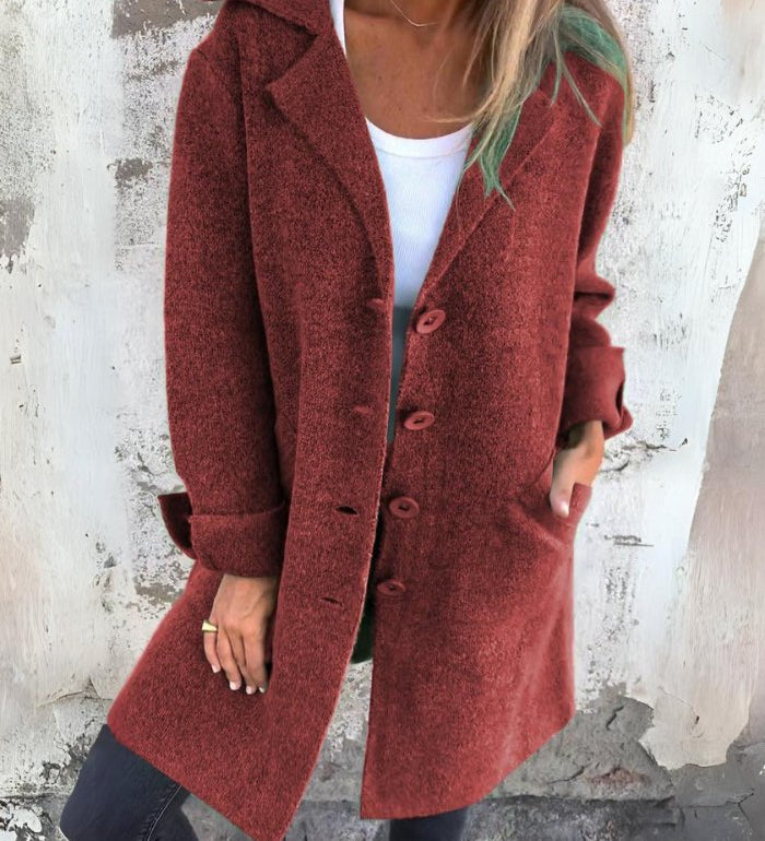 Tessa - Elegantni kaput s gumbima